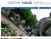 Tablet Screenshot of jeromeviaud.com